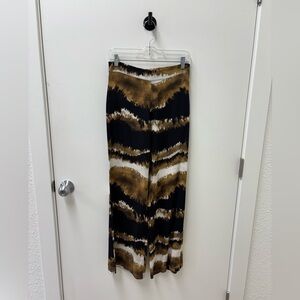 NWT Designers Society Chris Chocolate Wide Leg Pants